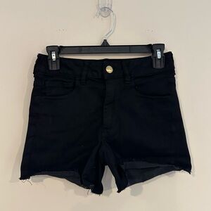 American Eagle, high-rise shorts, size 6